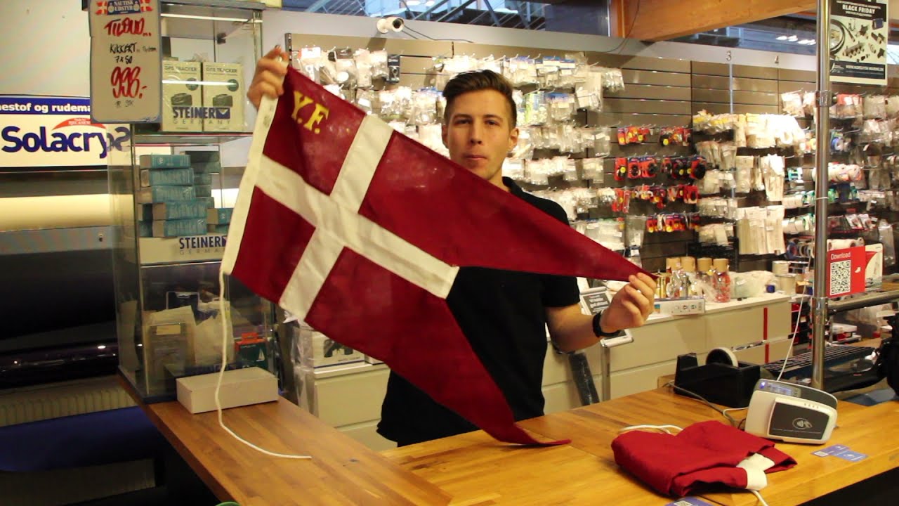 Yachtflag til din båd - Dansk Marine Center