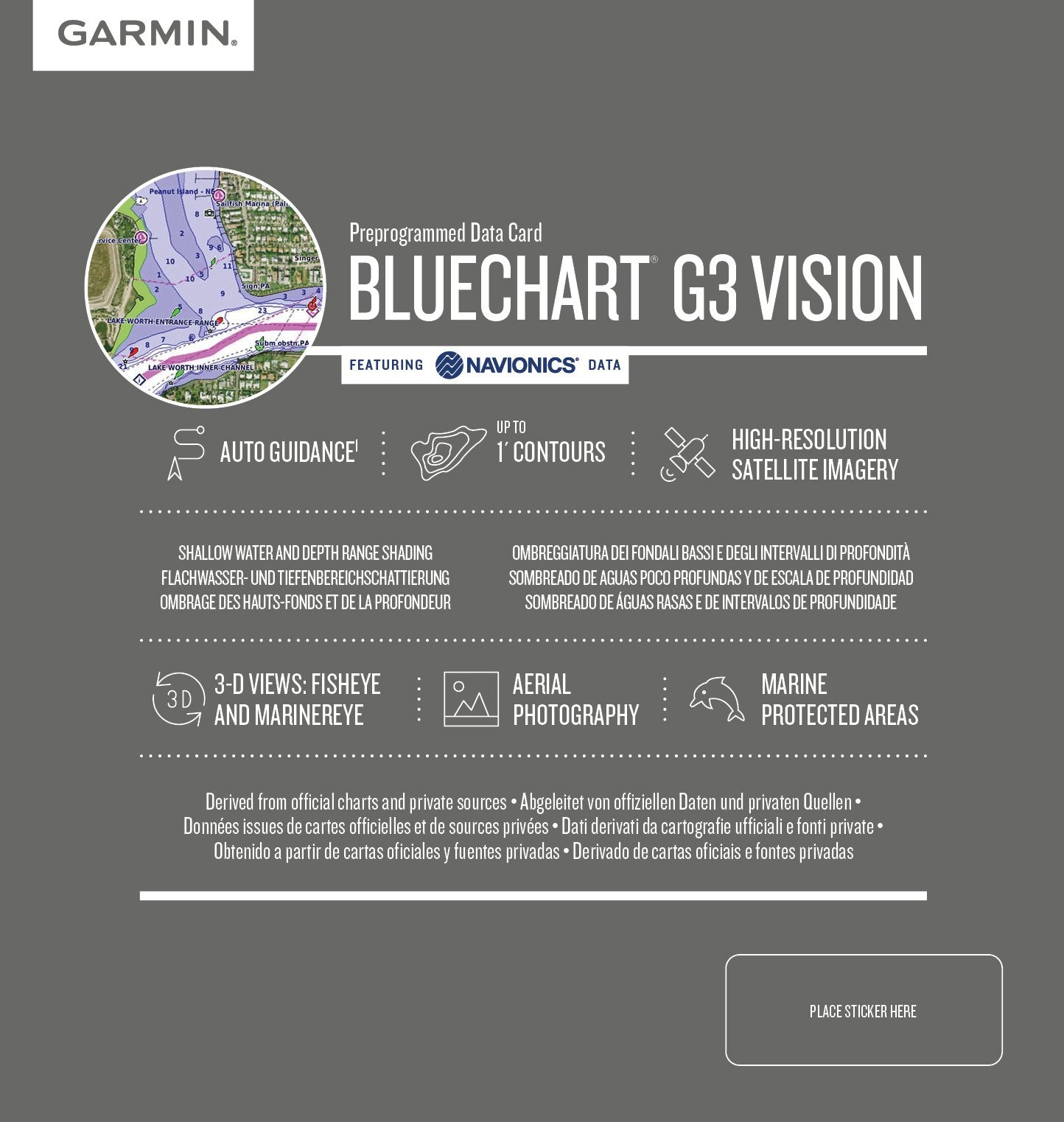 Garmin VEU060R-Deutschland Binnengewässer
