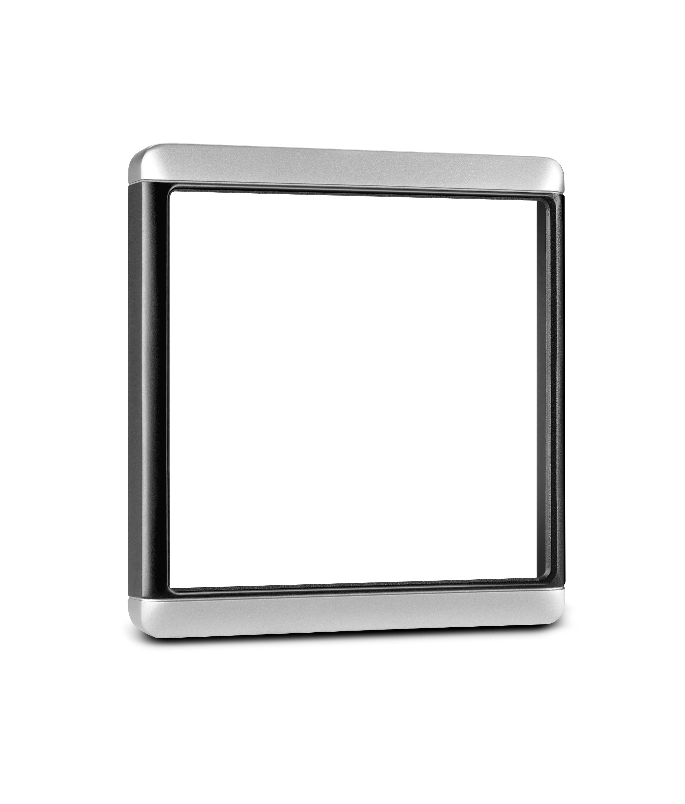 Afdækningscover (sølvfarvet/sort)