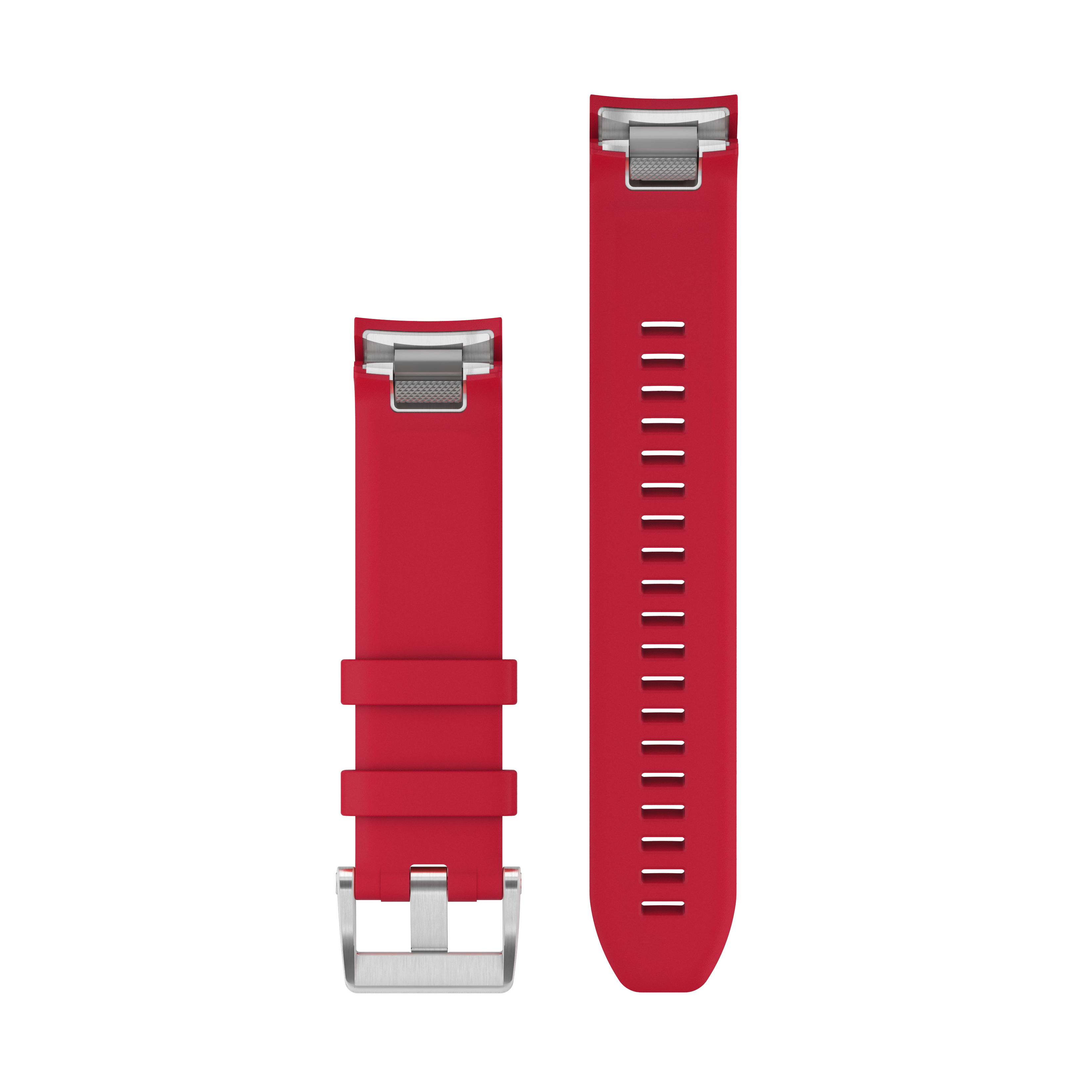 Garmin QuickFit® 22 watch strap, Plasma Red silicone strap
