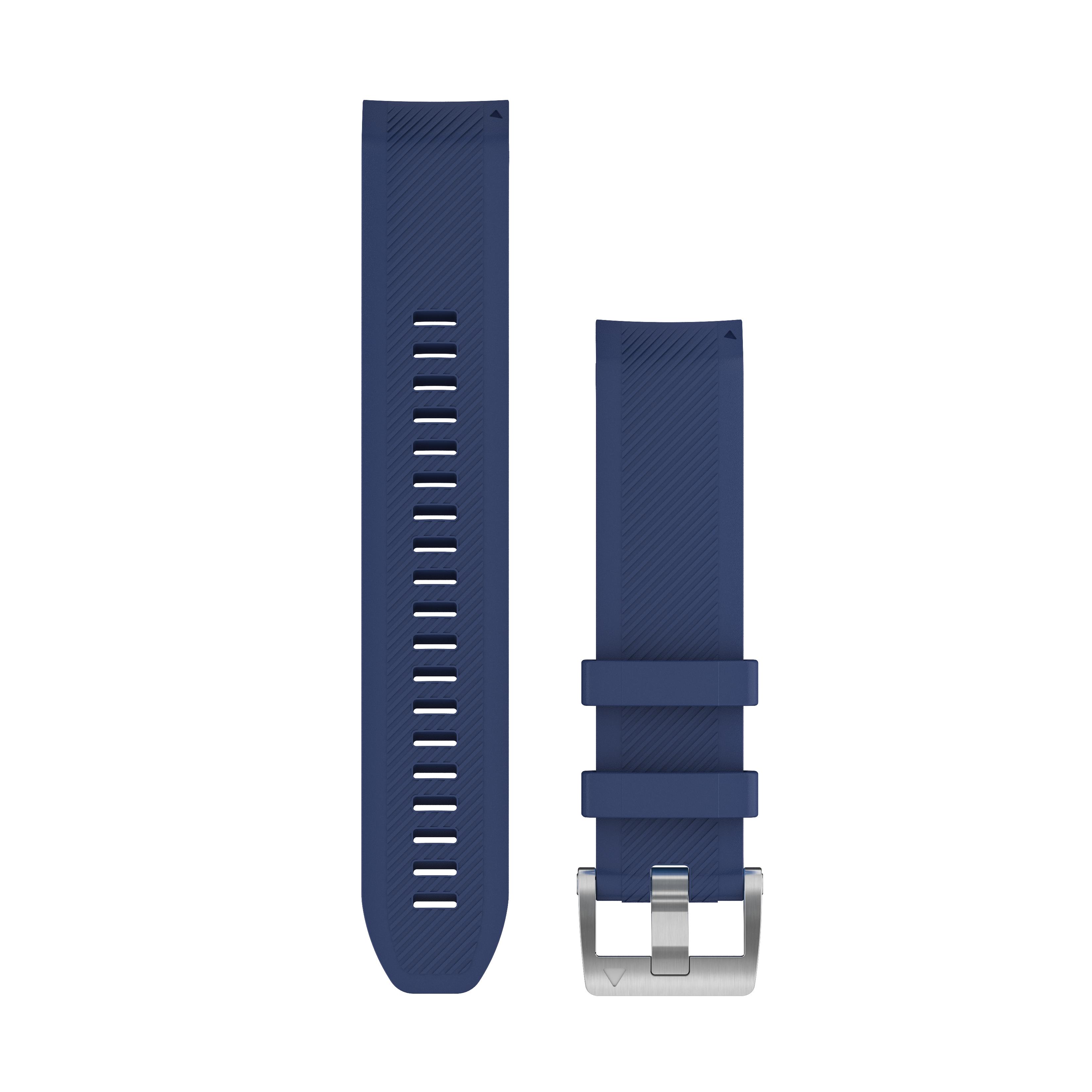Garmin QuickFit® 22 Watch Strap, Navy Blue Silicone Strap