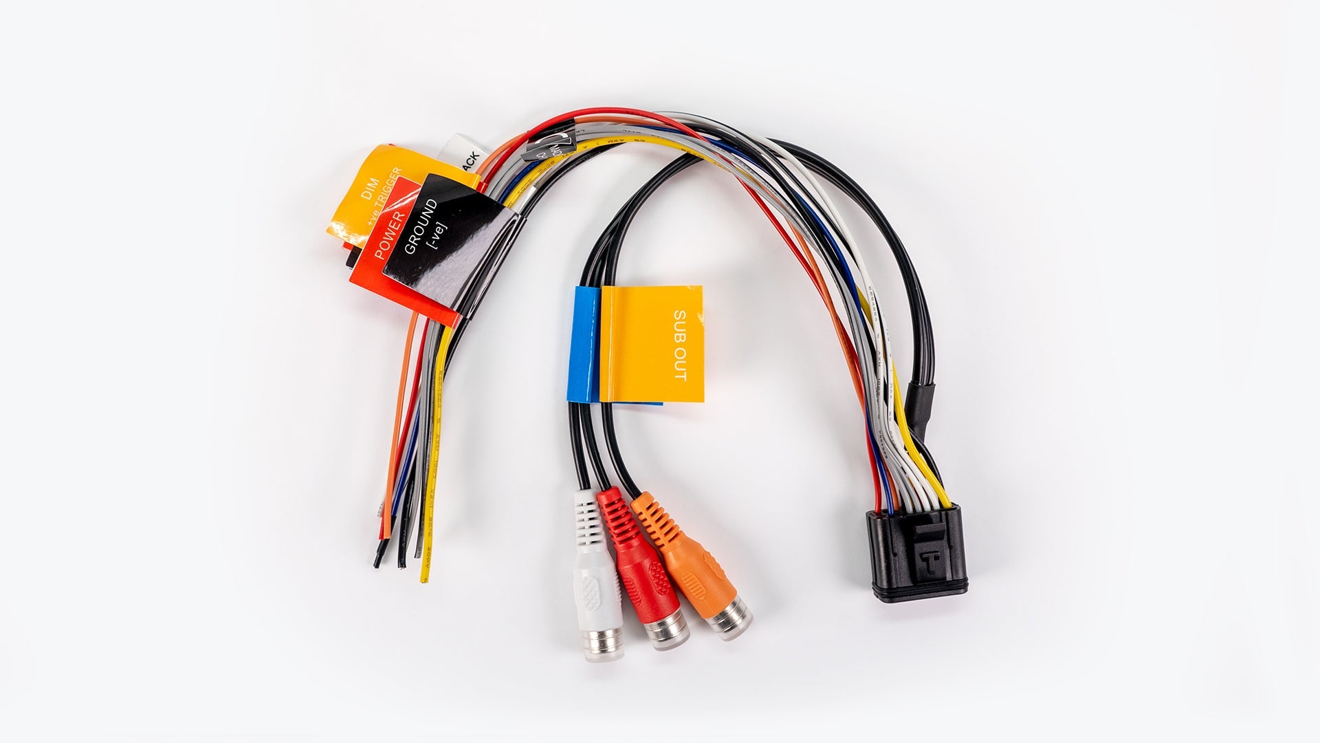 Garmin Fusion Stereo Power and speaker connector (RCA output, Zone 1)