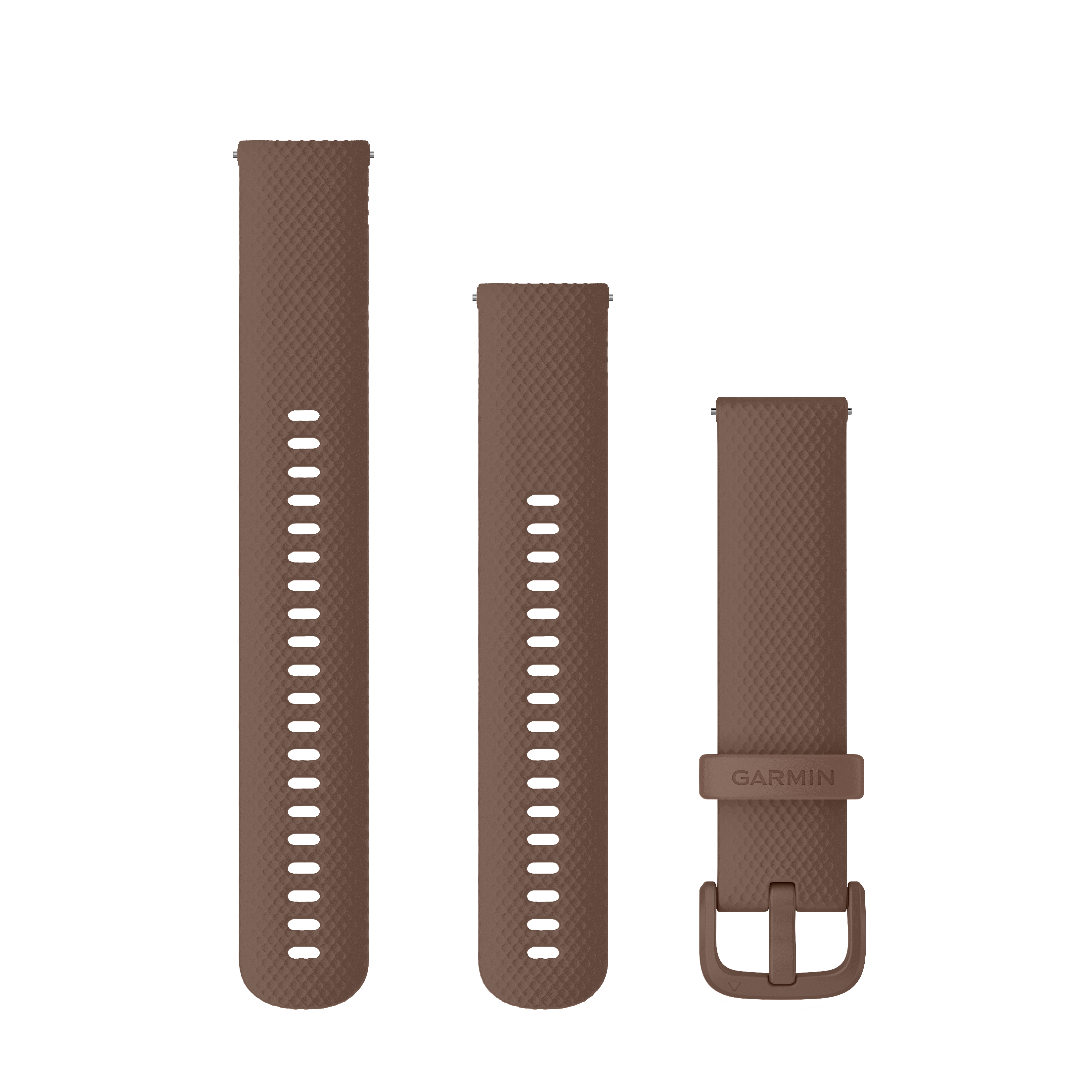 Garmin Schnellverschlussgurte (20 mm), Kakao