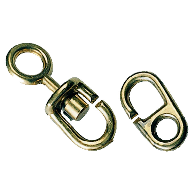 Flag swivel brass w/loose joint 70 mm