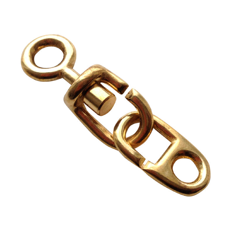 Flag swivel brass w/loose joint 70 mm