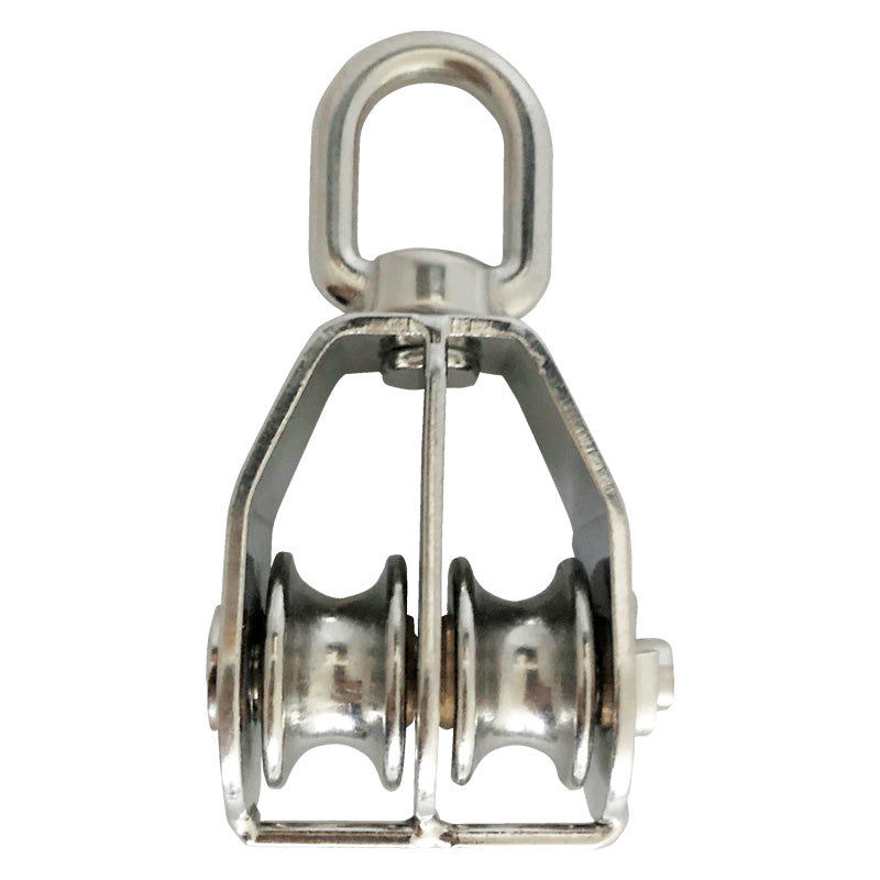 Blok rustfri 2-sk. m/svirveløje