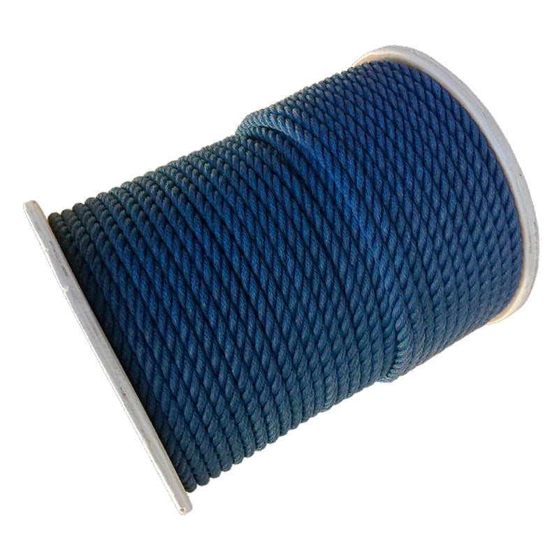 3-slået PP Multifilament blå (på spoler)