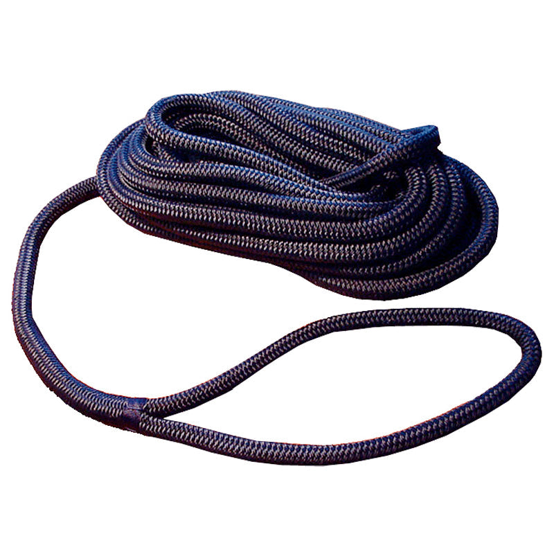 Færdig fortøjning med splejset og taklet øje