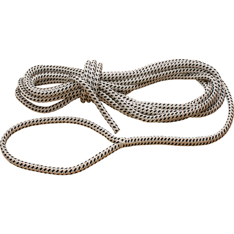 Færdig fortøjning med splejset og taklet øje