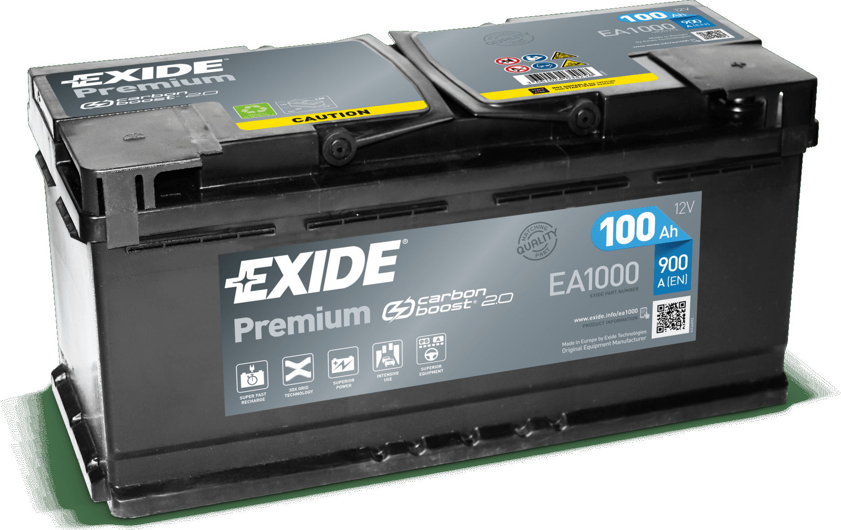 Exide Batteri Premium 12V