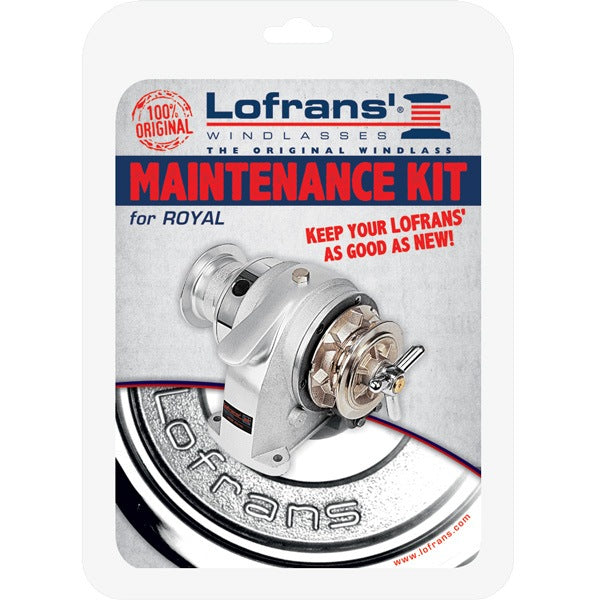 Lofran's maintenance kit for Royal windlass