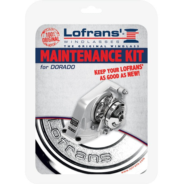 Lofran's maintenance kit for Dorado windlass