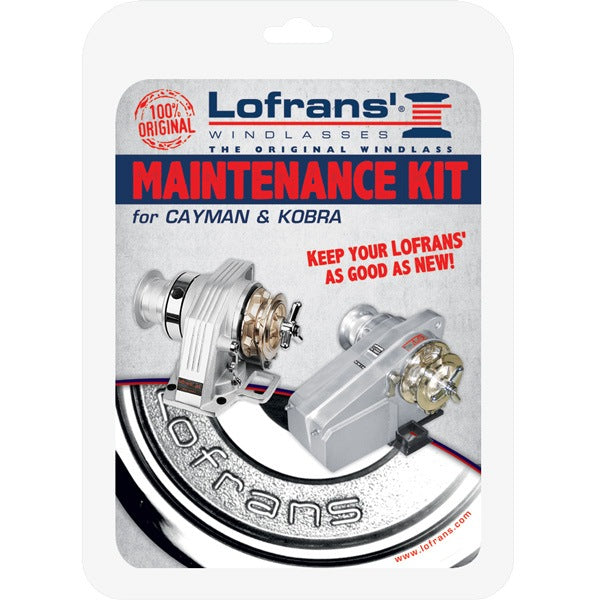 Lofrans maintenance kit for Cayman/cobra windlass