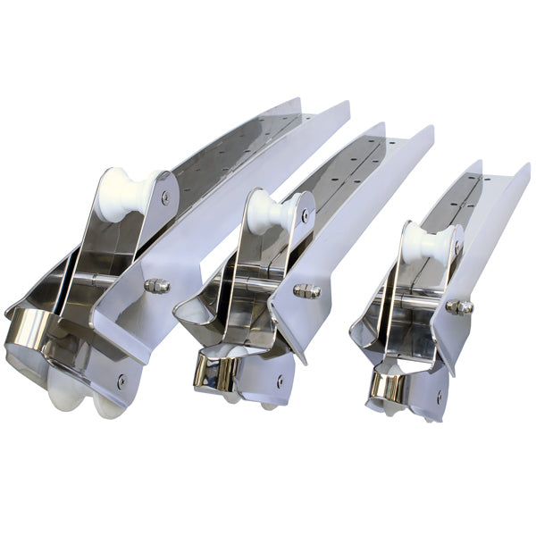 1852 Anchor roll tiltable AISI 316 L-415mm W-78mm 5-15 kg anchor