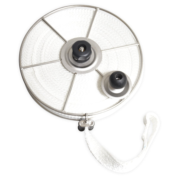 Ankerrulle AISI 316 rustfri stål med gjord