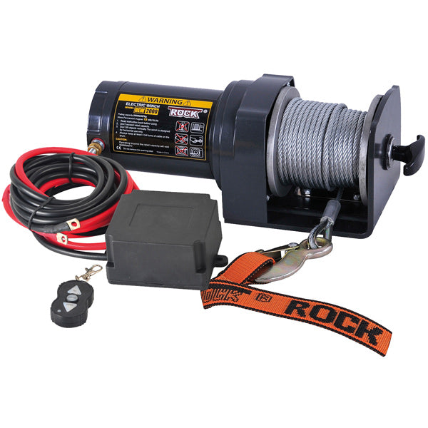 ROCK Trailer winch 12V RP2000
