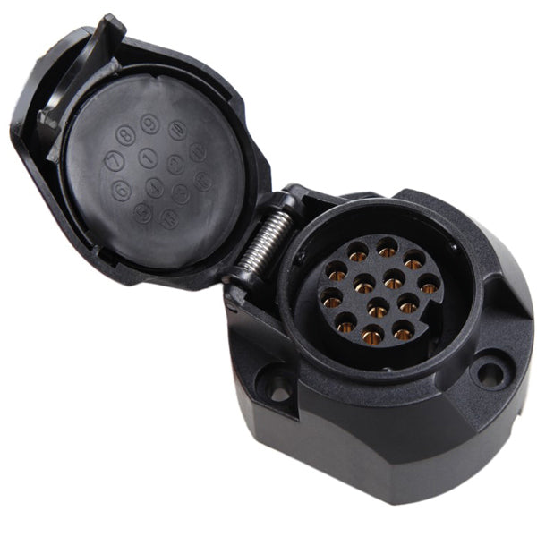 Trailer adapter Female 13-pole 12V