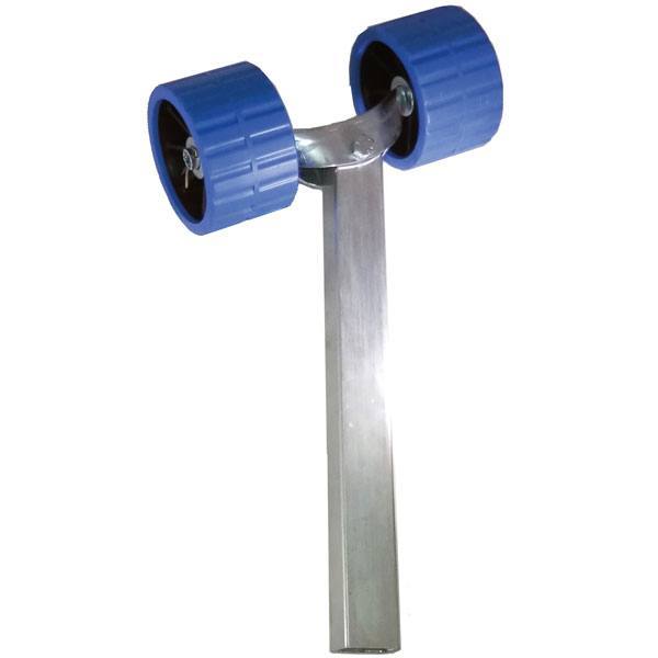 Seitenrolle doppelt mit 40x40mm Rohr