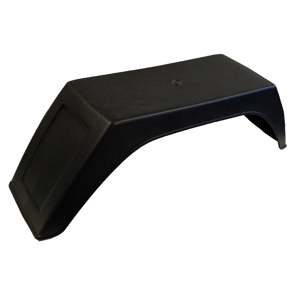 Trailer screen plastic for 8'' wheels black