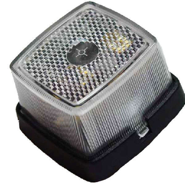 Markierungsleuchte weiß 62x65x40mm