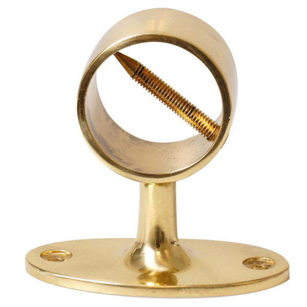 Railing holds brass for rope Ø38mm, height 78mm