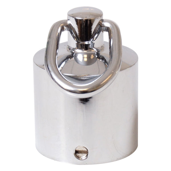 Handrail end bracket chrome with ring Ø36mm