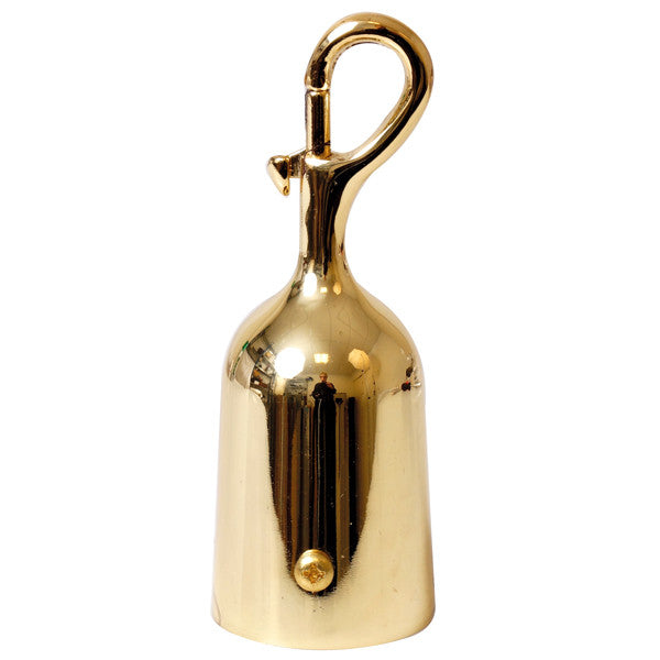 Handrail end bracket brass with hook Ø36mm