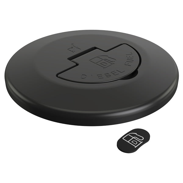 Roca cover for tire filling diesel black