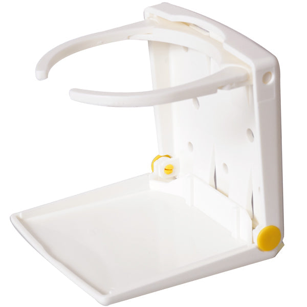 Flaschenhalter Kunststoff verstellbar weiß
