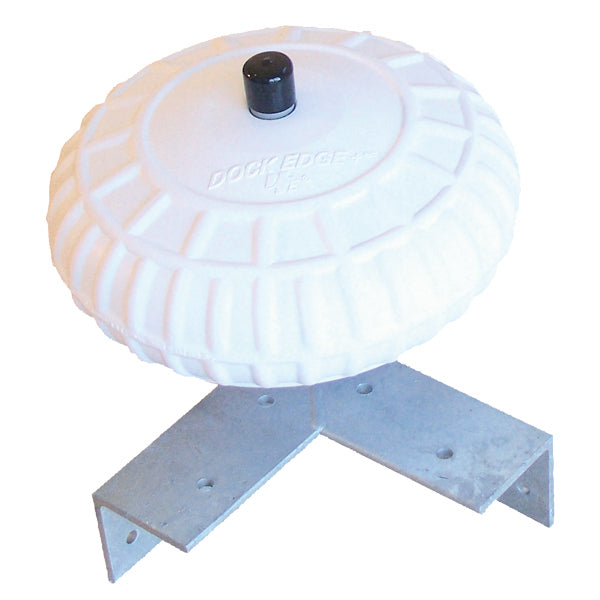 Dock Edge mooring wheel Ø229mm with 90 degree corner bracket