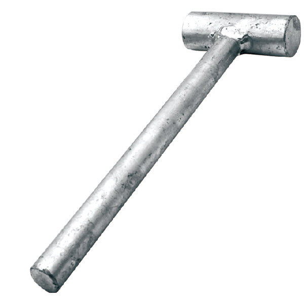 Galvanized steel hammer