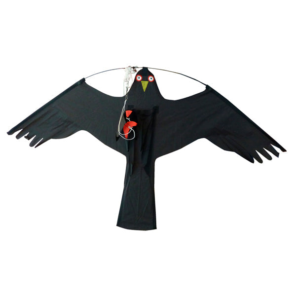 Möwen-Vogelscheuche mit 6 m Fiberglasstab + 5 m Leine