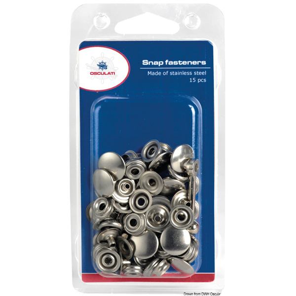 Push buttons 15 sets with tools