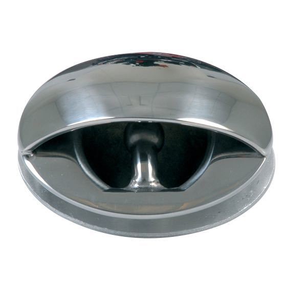 Water ski towing hook built-in