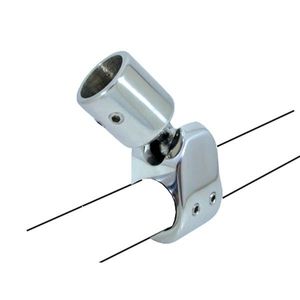 Unimer Canopy attachment white Ø25mm, h. 13mm with screws 4-pack