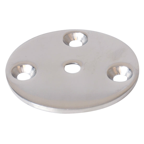 Bottom plate RF steel round Ø58mm
