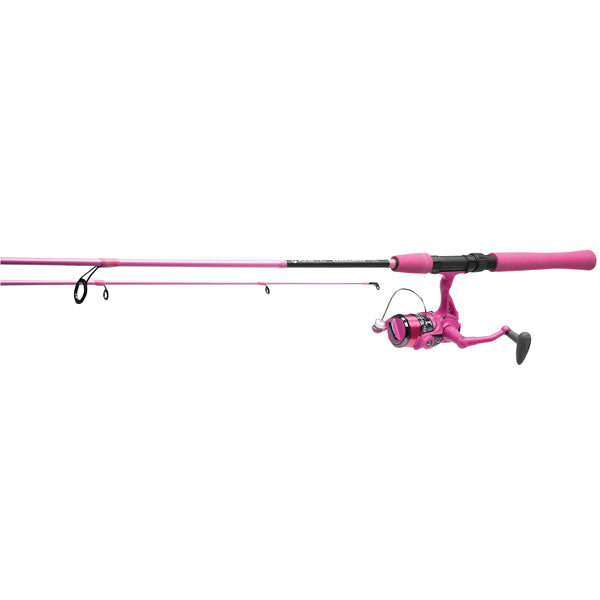 Kinetic RamaSjang 5.6ft fishing rod 5-24g with reel pink