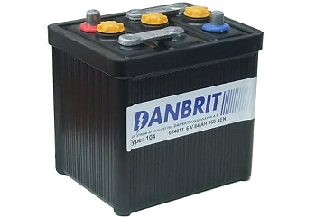 Danbrit Start Batteri 6V