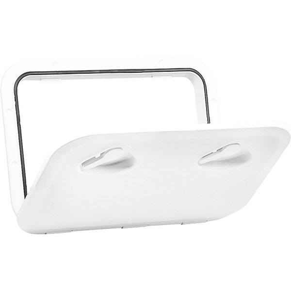 Nuova rade Topline-Luke weiß 315 x 440 mm – Hohlmaße 243 x 363 mm