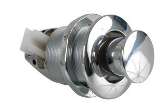 Push lock for cabinet/door Ø38mm