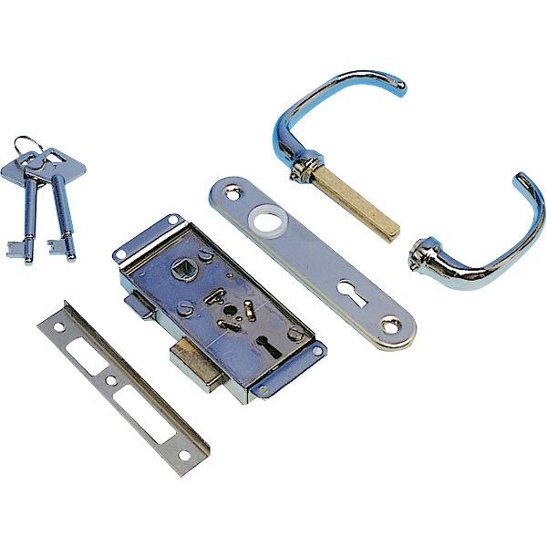 Door lock - attachment 46 x 113mm right input comp.