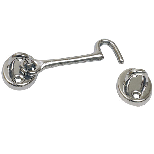 Dørkrog forkromet messing