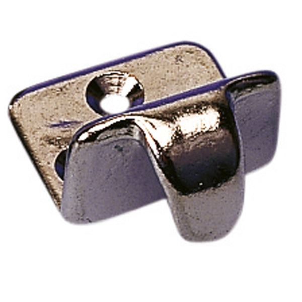 Roca Lukenschiene aus verchromtem Messing, Verriegelungsbügel abgewinkelt