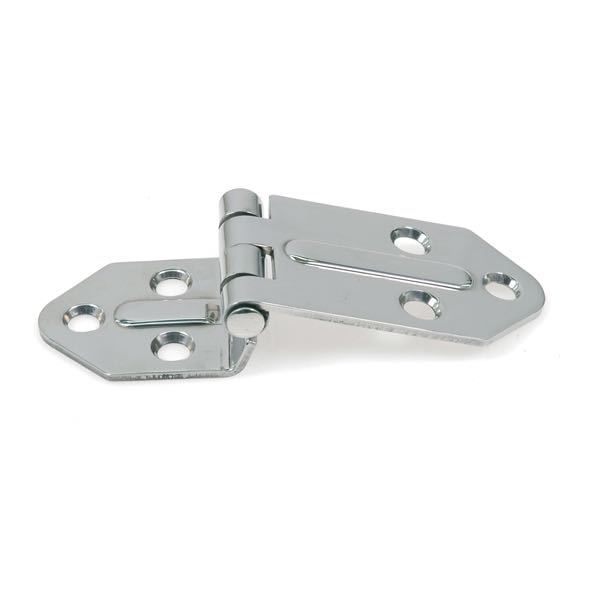 Lukenscharnier 20mm versetzt 116x40mm RF-Stahl
