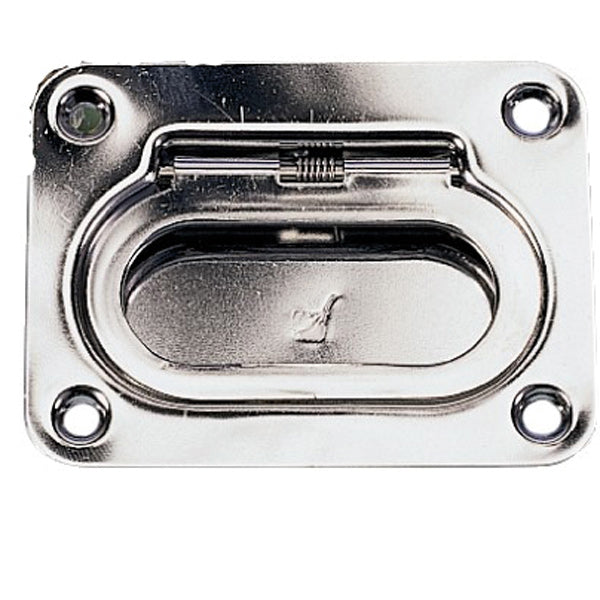 Dørkbeslag 58x75mm rustfri stål