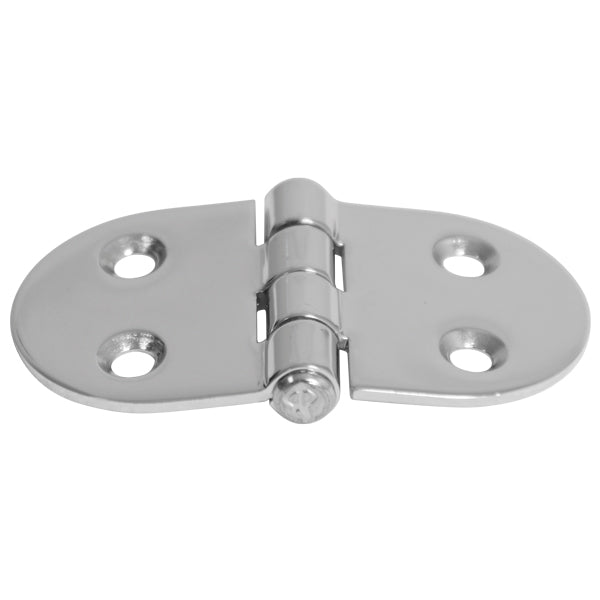 Roca-Scharnier mit zentrierter Welle 74 x 40 mm AISI 316