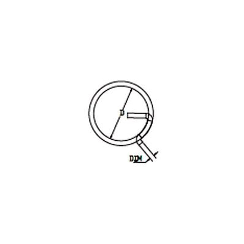 Sikringsring rustfri BW (G-ring)