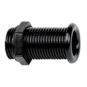 Lænsegennemføring sort, l-62mm udvendig Ø: 39mm ind. Ø: 25mm