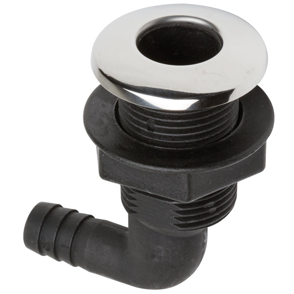 Gennemføring med RF hætte 90gr