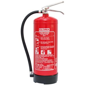 Gloria PDM 6kg GX powder fire extinguisher 55A 233B. DS/EN 3 & Solas.